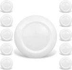 Packs 4 Inch Led Low Profile Recessed & Surface Mount Disk Light, Round, 10W,. Fixed Price $74.01.