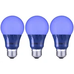 Pack Sunlite Led Colored A19 3W Blue Light Bulbs Medium (E26) Base. Fixed Price $24.82.