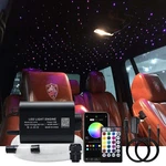 16W Fiber Optic Starlights Headliner Kit 300 Strands 0.03IN 6.5FT/2M, Bluetoo.... Fixed Price $95.50.