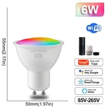 Rgb Smart Led Bulb Dimmable Tuya GU10 C37 A60 T37 E14 E27 B22 Light Wifi Magic. Fixed Price $34.99.