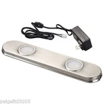 Amertac Westek Under Cabinet Led Puck Bar Bright White Light LPB2KB. Fixed Price $29.99.