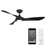 Swirl 3-BLADE Aluminum Smart Ceiling Fan Matte Black. Fixed Price $523.06.