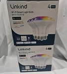 X8 Linkind Electric 60W A19 Wifi Smart Led Light Bulb- White ( OM60/RGBW). Fixed Price $21.95.