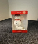 New St. Nicholas Square Snowman Christmas Night Light Frosty Hat Wall Plug Nib. Fixed Price $9.98.
