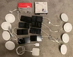 Eight Juno Connect 4" Led Recessed Lights +plus Samsung Smartthings Bridge. Fixed Price $21.99.