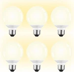 Torchstar G25 Led Light Bulbs, 5W 40W Equivalent, Dimmable 450LM Globe. Fixed Price $27.79.