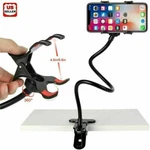 Universal Lazy Mobile Phone Gooseneck Stand Holder Flexible Bed Desk Table Clip. Fixed Price $9.68.