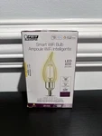 Feit Electric CFC40/927CA/FIL/AG Watt Equivalent Wifi Dimmable, No Hub. Fixed Price $16.99.