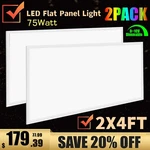 2X4FT Flat Panel 8400LM 75W 5000K Dimmable Drop Ceiling Office Lights. Fixed Price $1555.50.