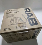 Rab NDLED6R-50Y-M-S Round Trim Module 6" Matte Silver Ring White Light. Fixed Price $19.95.