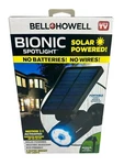 New Bell + Howell Solar Powered Bionic Spotlight Led Outdoor Motion Sensor. Fixed Price $9.99.