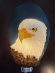 Ibis And Orchid Design American Eagle Night Light New In Box. Fixed Price $28.00.