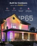 Permanent Outdoor Lights Rgb Smart Eaves For House Holiday Party Decor New. Fixed Price $19.49.