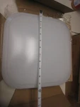 In. Square Led Flush Mount Light 1050 Lumens 4000K Kobi SF12-40-DMV Dimmable. Fixed Price $26.99.