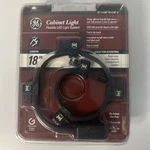 Ge Cabinet Flexible Led Light System 18" Length, Plug-in, 6' Cord, Easy Install. Fixed Price $17.95.