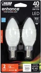 Feit Electric BPCTF40927CAFIL/2/RP 40W 27K Bulb. Fixed Price $5.99.