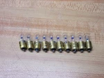 General Electric 44 Minature Lamp Light Bulb Gold Base (pack Of 10). Fixed Price $19.77.