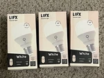 Lot Of - Lifx L3A19LW06E26CA Smart Led Bulb Warm White, Edison Screw Nib. Fixed Price $30.00.
