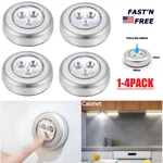 4PCS 3 Led Touch Push On/off Self-stick Click Battery Operated. Fixed Price $9.91.