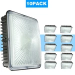 10PACK OUTDOOR,70W Led Canopy Light Commerical Grade,high-bay IP65 Weatherproof. Fixed Price $435.00.