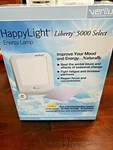 Verilux Happylight Liberty Therapy Energy Lamp With 2 Interchangeable Lenses A1. Fixed Price $54.99.