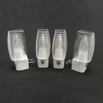 Amertac Classic Faceted Night Light Clear 4-PACK On Dusk/off Dawn B71055 New. Fixed Price $15.99.