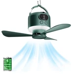 11" Wireless Portable Camping Ceiling Fan With Light And Remote, 10040MAH Bat.... Fixed Price $52.92.