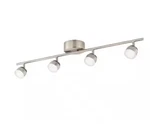 Hampton Bay 4-LIGHT Brushed Nickel Dimmable Led Track Lighting Kit 1001 413 956. Fixed Price $44.99.