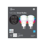 Ge Smart Bulbs, Color Changing, Bluetooth Enabled, Christmas Lights.... Fixed Price $27.86.
