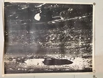 Vintage Nasa Jpl Original 1967 Continuous Tone Photo 41"X32" Lunar Moon - 6001. Fixed Price $999.00.
