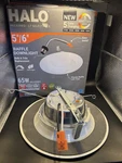 Halo Recessed 5"/6" Baffle Downlight - Color Changing. Fixed Price $10.00.