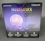 Merkury Innovations Moonstruck Wireless Led Mood Light Speaker. Fixed Price $18.00.