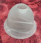 Frosted Marble Glass Shade For Hampton Bay Andenne Light Bath 1-8 Available. Fixed Price $21.72.