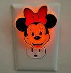 Vintage Minnie Mouse Disney Night Light - Tested & Working. Fixed Price $10.00.