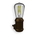Westek Nl-edsn-db Bronze 8 Lm. Automatic Plug-in Vintage Edison Led Night Light. Fixed Price $14.99.