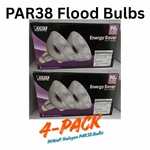 Feit Electric PAR38 Floodlight Bulbs Energy Saver 90W 4505 - Pack. Fixed Price $21.95.