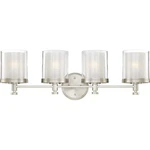 Nuvo Lighting 60/4644 Decker Bathroom Vanity Brushed Nickel. Fixed Price $267.99.