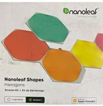 Nanoleaf Shapes Hexagons Smarter Kit MULTICOLOR-7 Light Panels. Fixed Price $130.00.