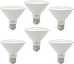 Led PAR30 Reflector Light Bulb 9W (75W=) Short Neck, E26 27K Warm White - Pack. Fixed Price $45.08.