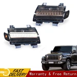 Led Turn Signal Lights Kit For Jeep Gladiator Jt 2020-2025 Dual-color Drl. Fixed Price $139.00.