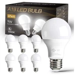 Dalattin Pack Led Bulbs A19 E26 60 Counts, Daylight White 5000K. Fixed Price $16.31.