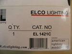 Elco EL1421C 4" Gimble Trim For MR16 Lamp W/ Clear Chrome Baffle.. Fixed Price $20.00.