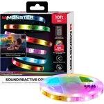 Monster 10 Ft. Ir Remote Controlled Rgb-ic Indoor Light Strip Sound Reactive. Fixed Price $14.00.