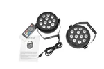 Shenzhen Zhuoqiong Technology ZQ01632 Par Light 12-LED Black Usb Remote. Fixed Price $29.99.