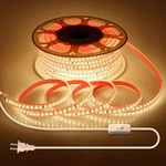 Samsion Outdoor Led Strip Lights Waterproof 100FT Selfadhesive Warm White Ac .... Fixed Price $109.47.