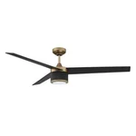 Kendal Trilon 56 In. Oilcan Brass & Black Ceiling Fan. Fixed Price $157.46.