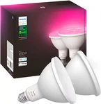 Philips Hue PAR38 100W Smart Led Bulb (2-PACK) White And Color Ambiance. Fixed Price $164.99.