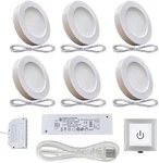 Under Cabinet Led Puck Lights With Touch Dimmer, 4000K Natural White, 6 Pack. Fixed Price $84.99.