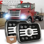 2PCS Fits For Sterling Truck LT9500 7X6" 5X7" Led Headlights W/ Drl Turn Signals. Fixed Price $79.99.