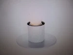 Satco Nuvo 5 In. 1-LIGHT White Contemporary Semi-flush Mount 60/4803. Fixed Price $14.36.